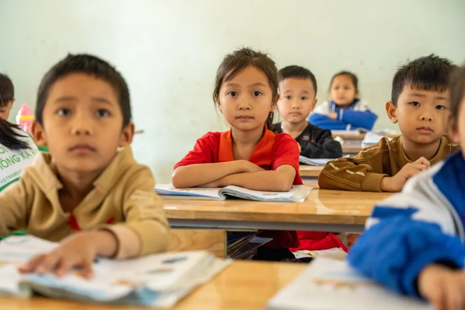 Lớp luyện nói theo cặp